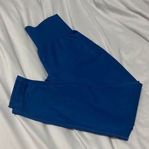 NVGTN BLUE SEAMLESS LEGGINGS